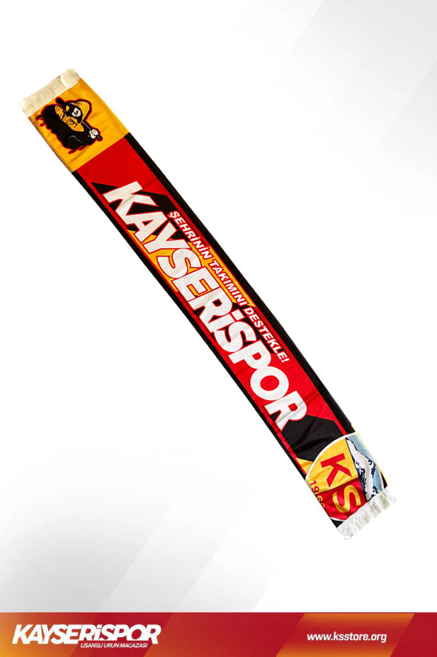 Şehrinin Takımını Destekle saten Atkı (Yeni)