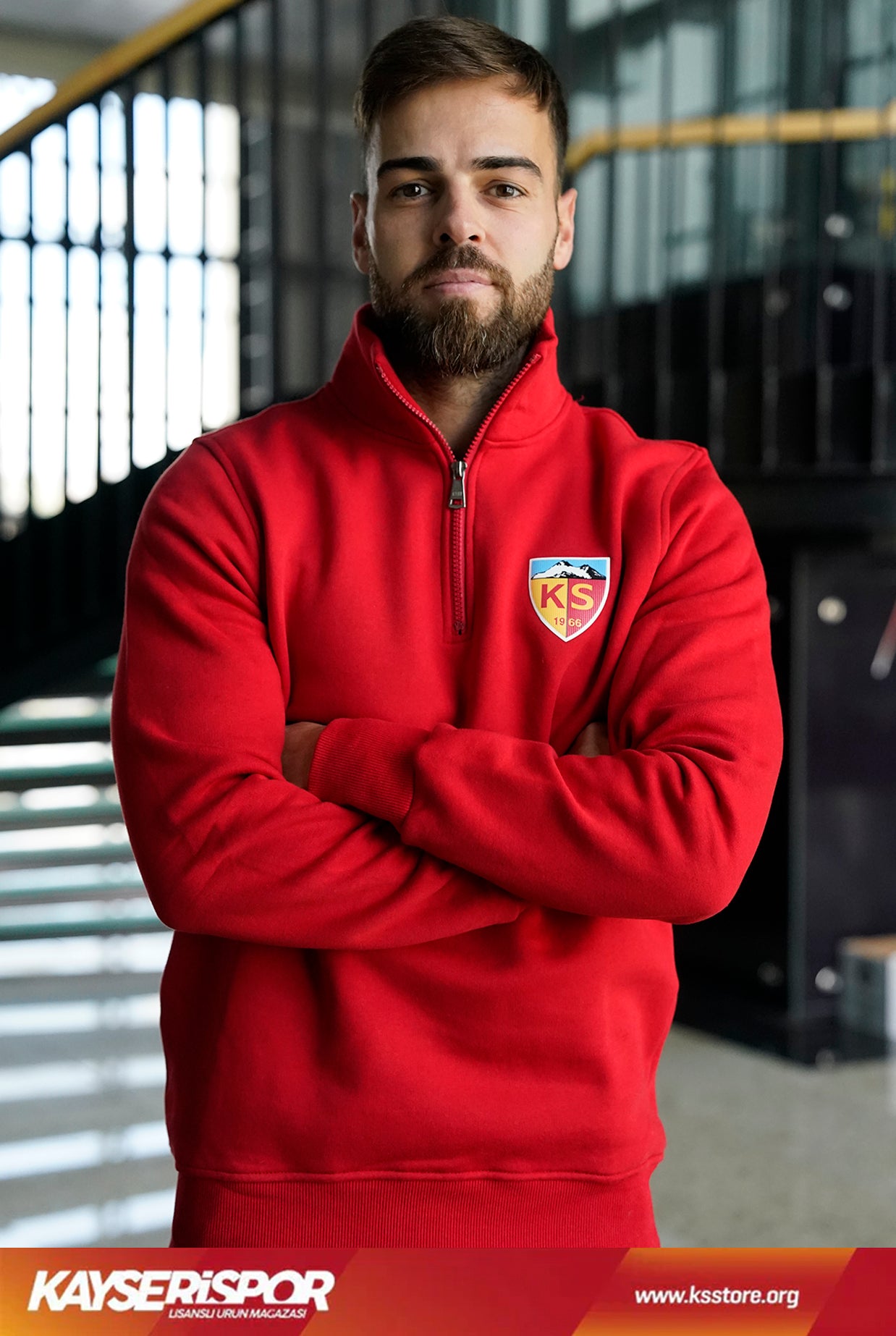 KYSR Kırmızı Sweatshirt (Yeni Ürün)