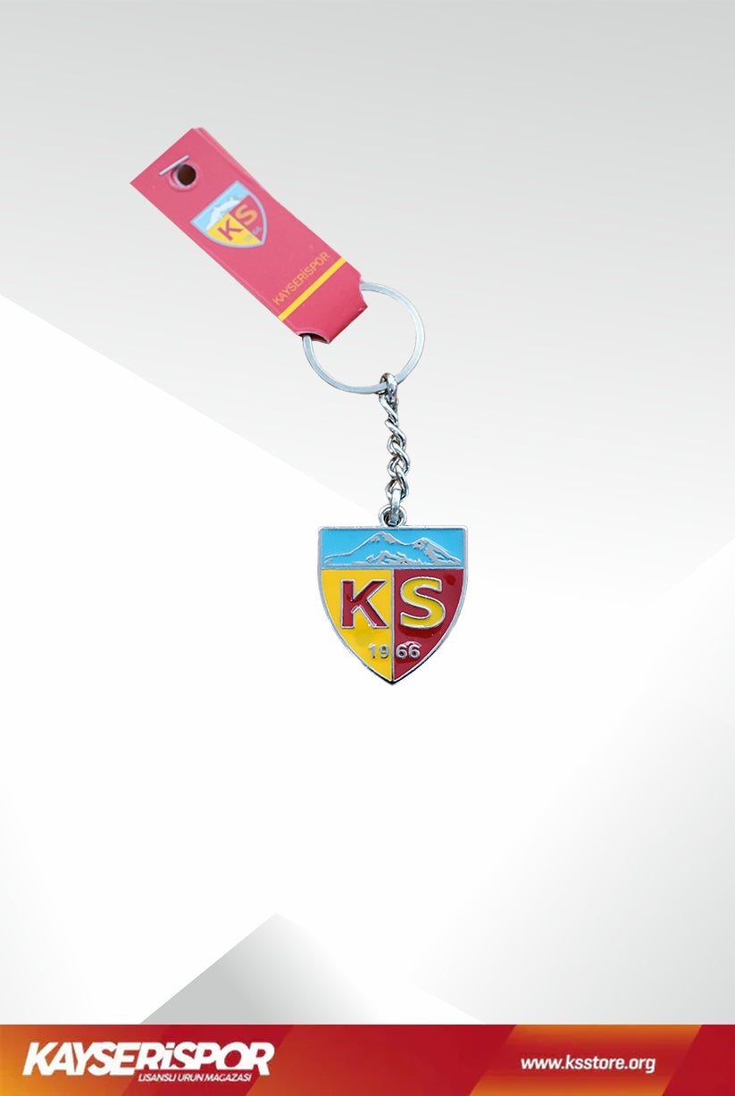 Kayserispor Logo Metal Anahtarlık