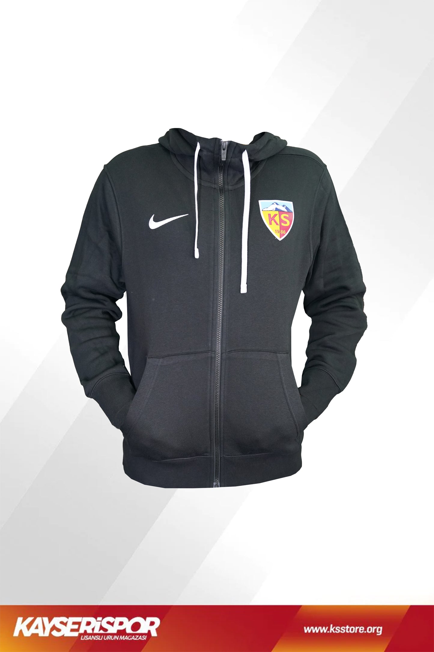 Nike Pamuklu Siyah Mont