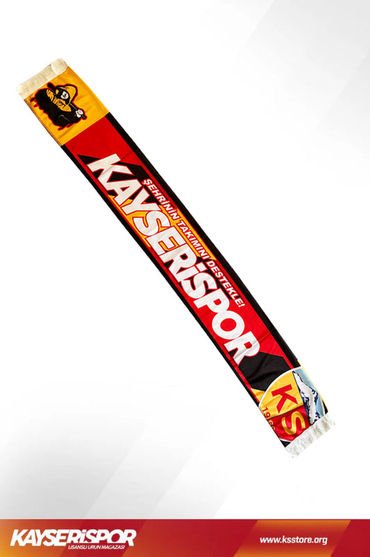 Şehrinin Takımını Destekle saten Atkı (Yeni)