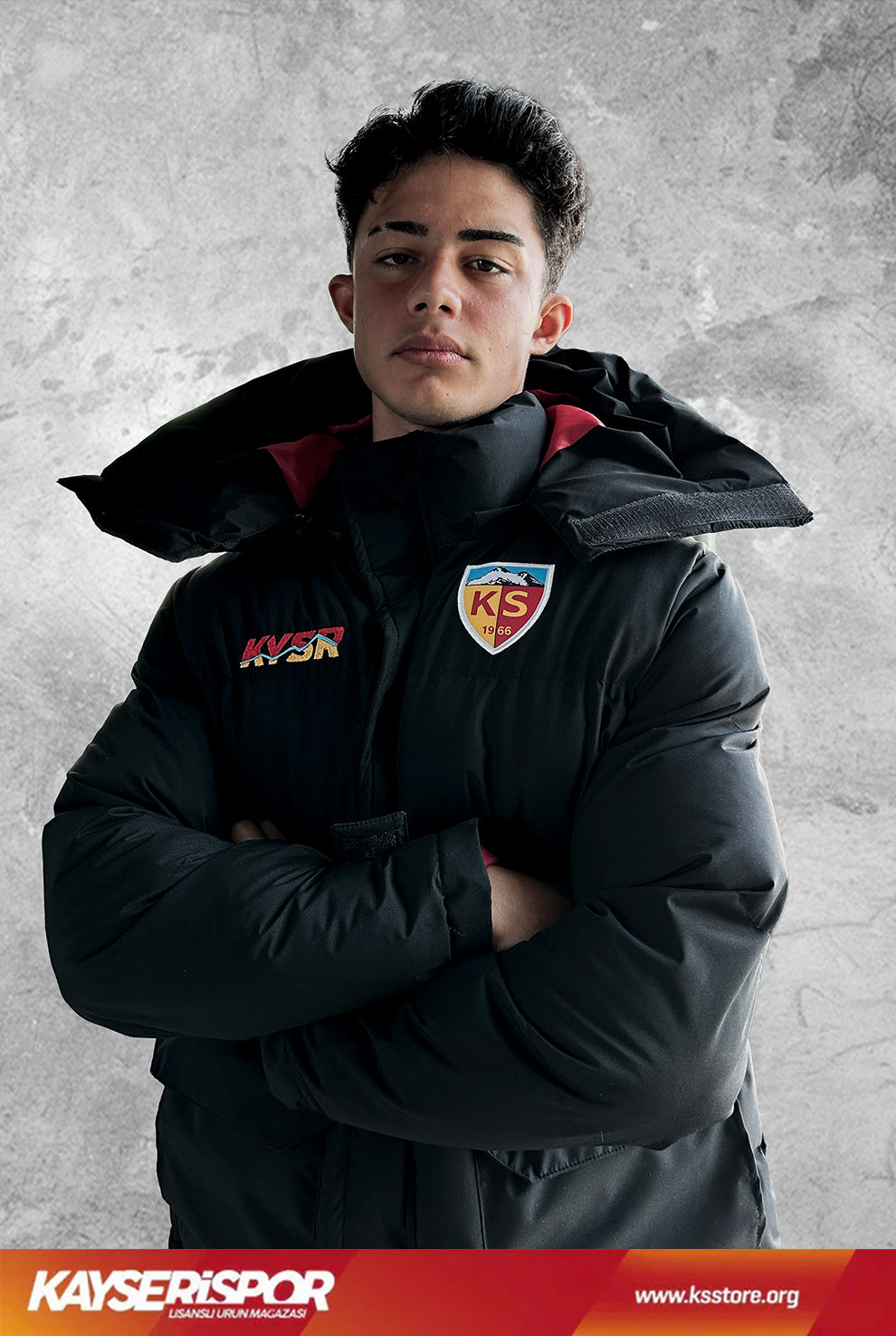 KYSR Yeni Sezon Kapüşonlu Mont
