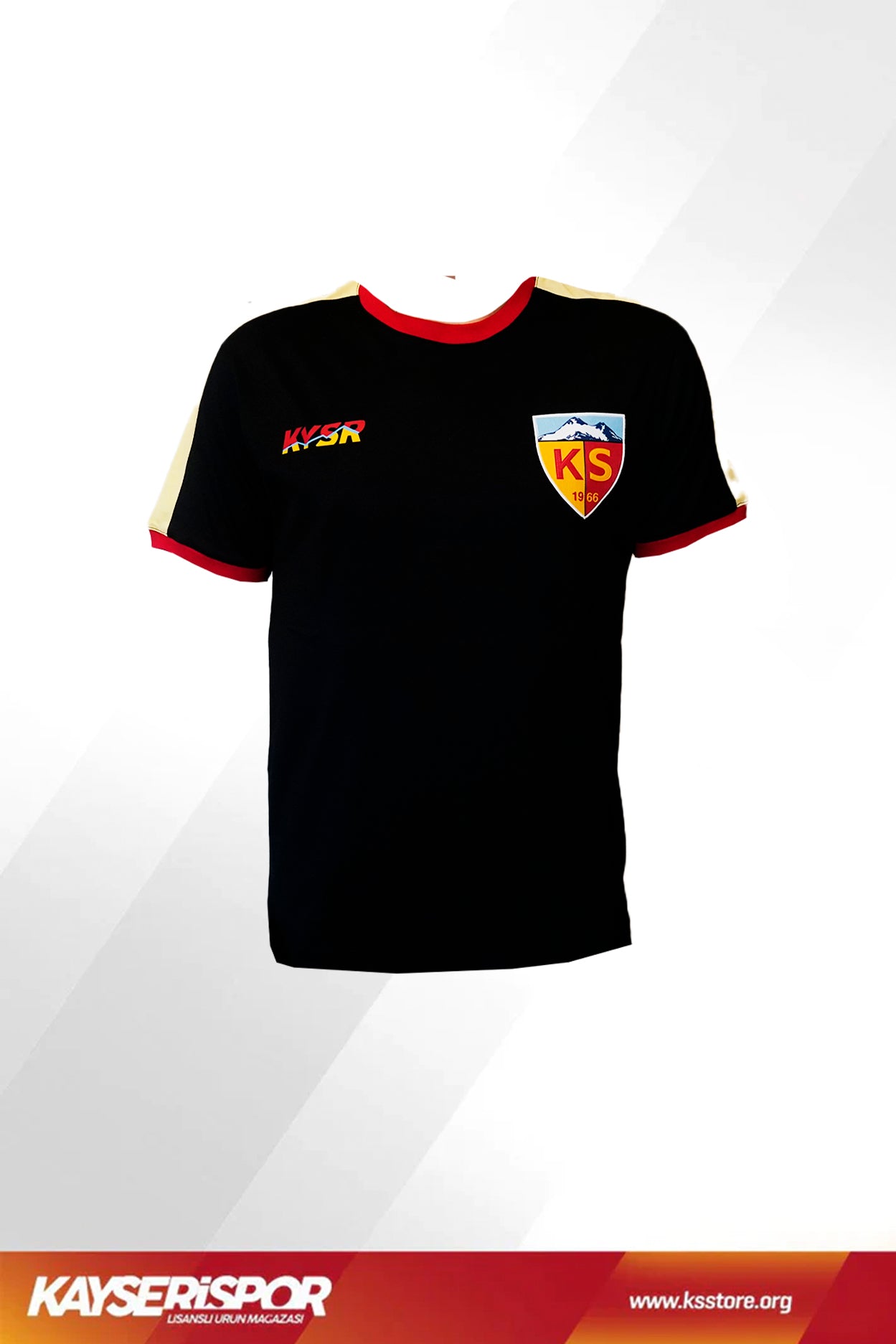 KYSR Retro Siyah Tshirt (Yeni Ürün)