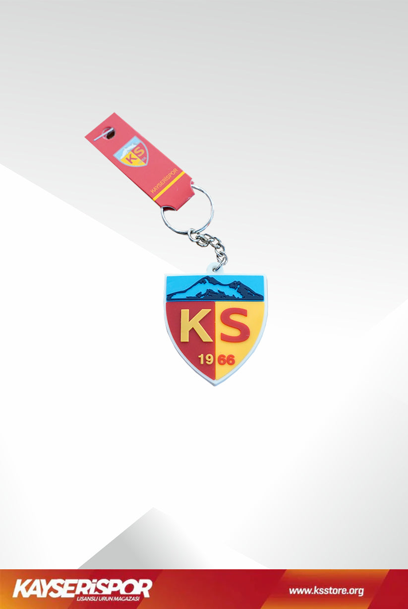 Kayserispor Slikon Anahtarlık