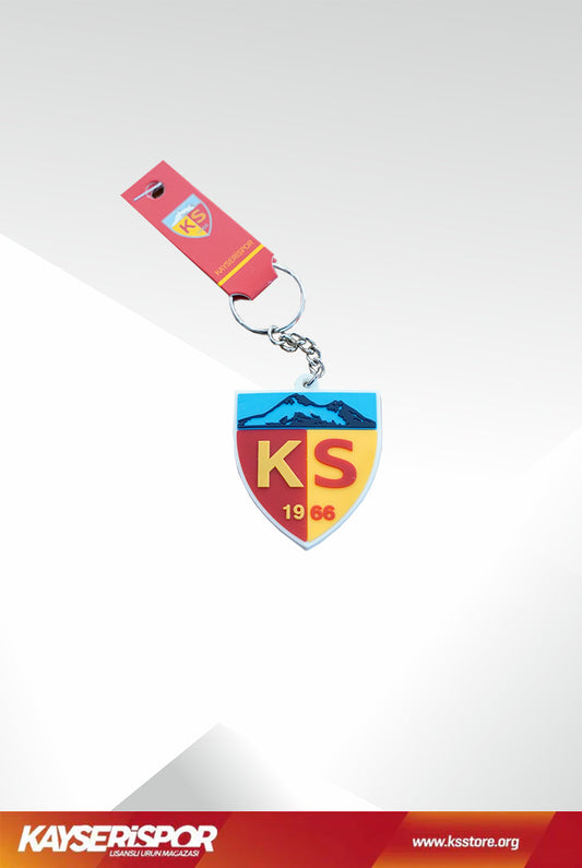 Kayserispor Slikon Anahtarlık